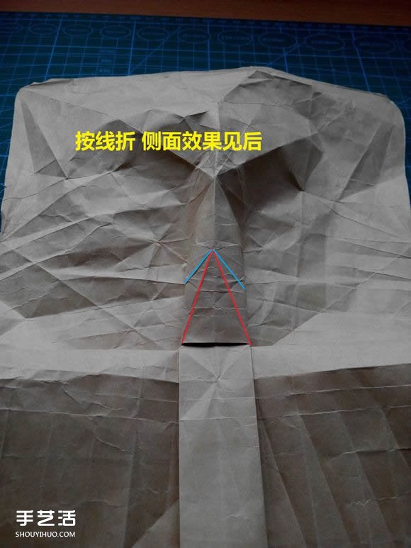 折紙兔子頭詳細(xì)步驟圖 復(fù)雜立體兔頭的折法 -  rpnrmr.com