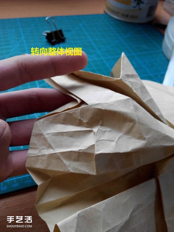 折紙兔子頭詳細(xì)步驟圖 復(fù)雜立體兔頭的折法 -  rpnrmr.com