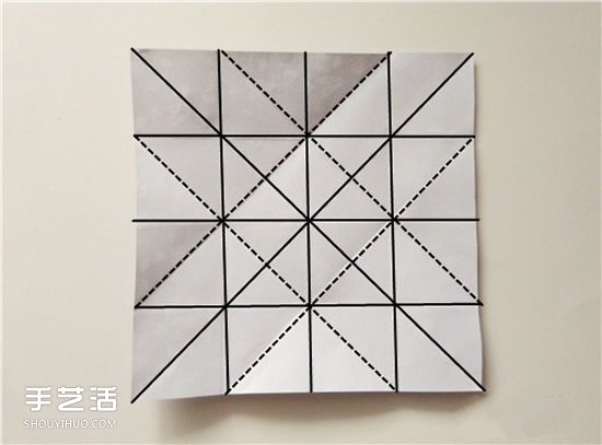 撲克牌黑桃和梅花花色的折紙方法圖解 -  rpnrmr.com