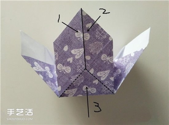 撲克牌黑桃和梅花花色的折紙方法圖解 -  rpnrmr.com