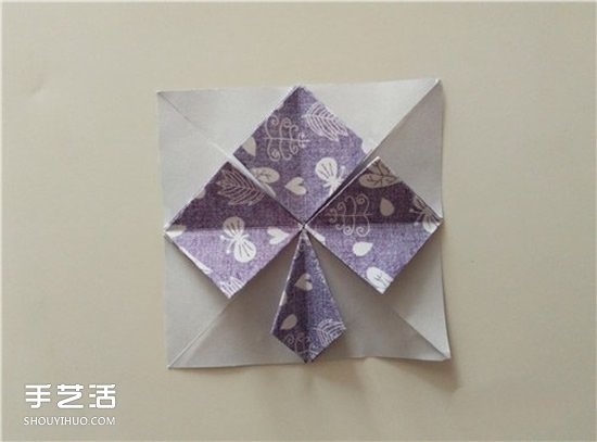 撲克牌黑桃和梅花花色的折紙方法圖解 -  rpnrmr.com