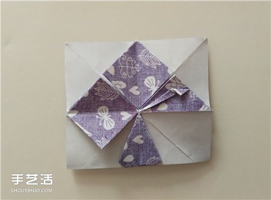 撲克牌黑桃和梅花花色的折紙方法圖解 -  rpnrmr.com