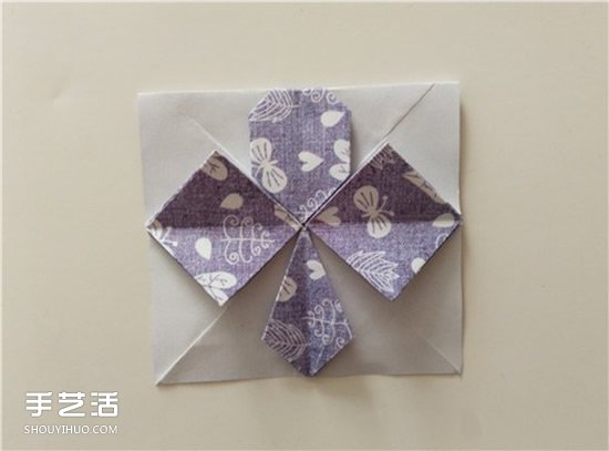 撲克牌黑桃和梅花花色的折紙方法圖解 -  rpnrmr.com