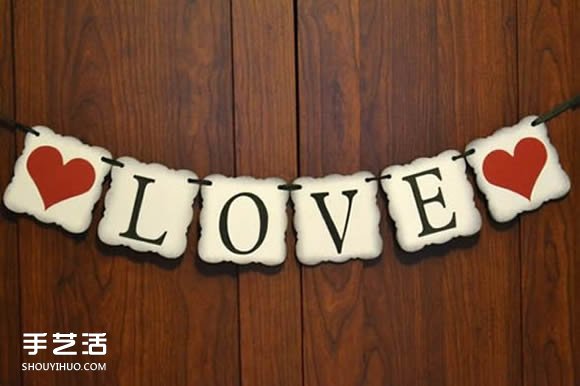 派對掛旗手工制作方法 DIY節(jié)日旗幟掛飾圖片 -  rpnrmr.com