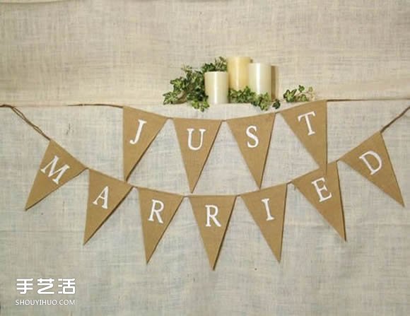 派對掛旗手工制作方法 DIY節(jié)日旗幟掛飾圖片 -  rpnrmr.com