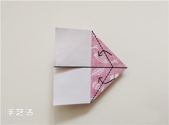撲克牌方片和紅桃花色的折紙方法圖解 -  rpnrmr.com