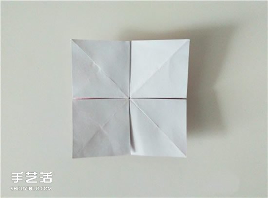 撲克牌方片和紅桃花色的折紙方法圖解 -  rpnrmr.com