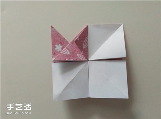 撲克牌方片和紅桃花色的折紙方法圖解 -  rpnrmr.com