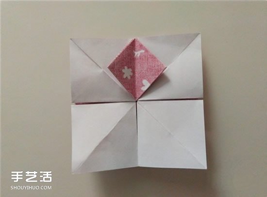 撲克牌方片和紅桃花色的折紙方法圖解 -  rpnrmr.com