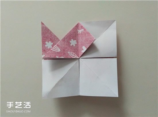撲克牌方片和紅桃花色的折紙方法圖解 -  rpnrmr.com