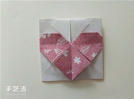撲克牌方片和紅桃花色的折紙方法圖解 -  rpnrmr.com