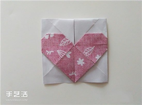 撲克牌方片和紅桃花色的折紙方法圖解 -  rpnrmr.com