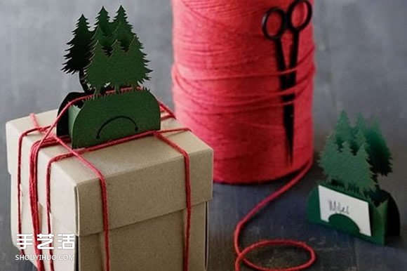 圣誕氣氛手工DIY：美好的節(jié)日包裝和墻壁掛飾 -  rpnrmr.com