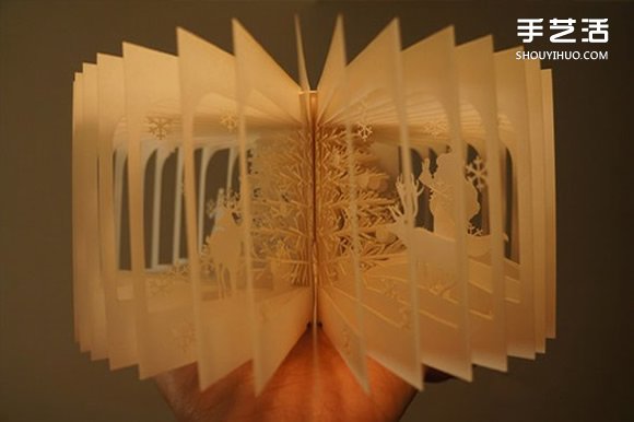 360度立體鏤空書(shū)作品 精美鏤空書(shū)本圖片欣賞 -  rpnrmr.com