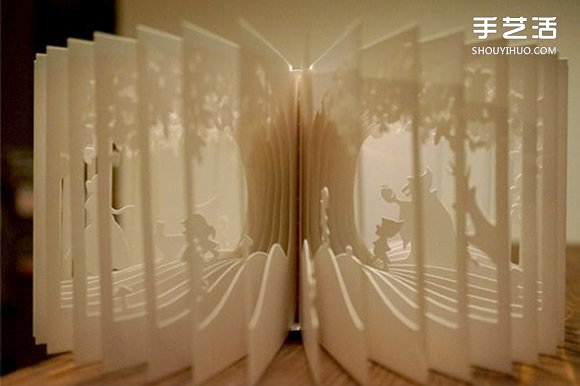 360度立體鏤空書(shū)作品 精美鏤空書(shū)本圖片欣賞 -  rpnrmr.com