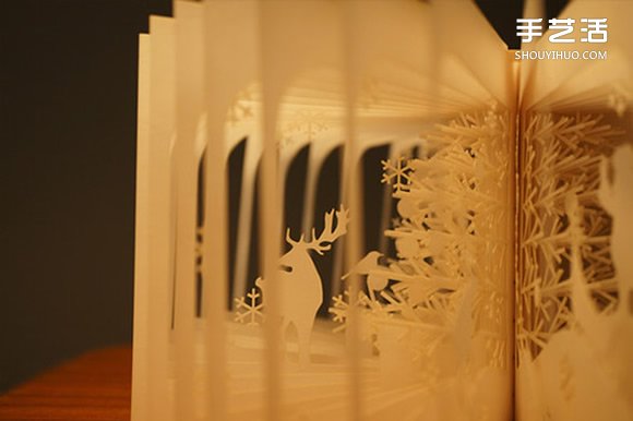 360度立體鏤空書(shū)作品 精美鏤空書(shū)本圖片欣賞 -  rpnrmr.com