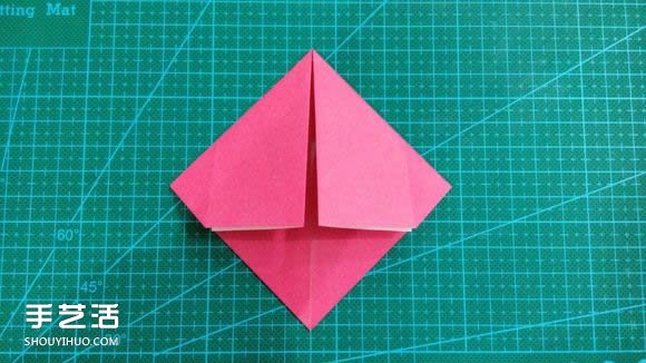 LOVE心形折紙圖解教程 情人節(jié)LOVE愛心折法 -  rpnrmr.com
