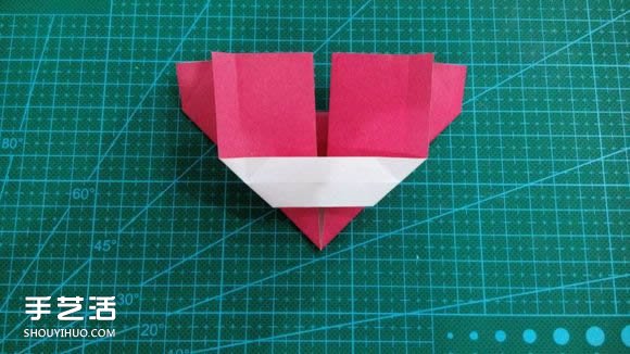 LOVE心形折紙圖解教程 情人節(jié)LOVE愛心折法 -  rpnrmr.com