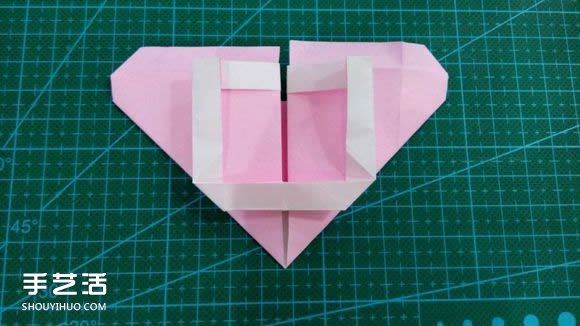 LOVE心形折紙圖解教程 情人節(jié)LOVE愛心折法 -  rpnrmr.com