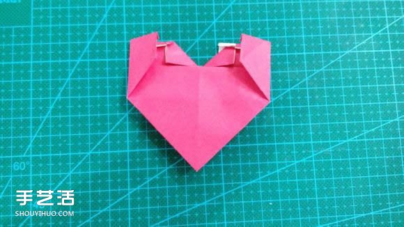 LOVE心形折紙圖解教程 情人節(jié)LOVE愛心折法 -  rpnrmr.com