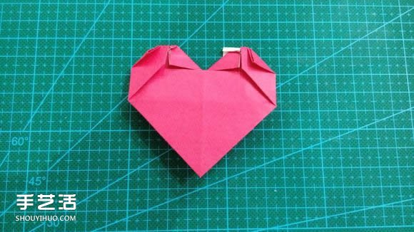 LOVE心形折紙圖解教程 情人節(jié)LOVE愛心折法 -  rpnrmr.com