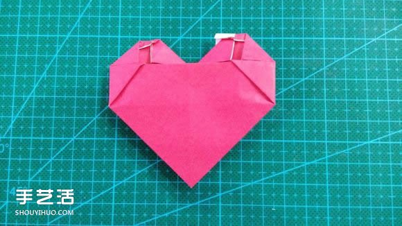 LOVE心形折紙圖解教程 情人節(jié)LOVE愛心折法 -  rpnrmr.com