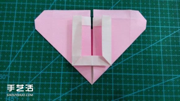 LOVE心形折紙圖解教程 情人節(jié)LOVE愛心折法 -  rpnrmr.com
