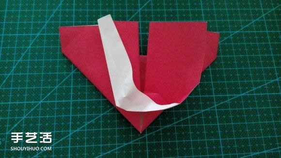LOVE心形折紙圖解教程 情人節(jié)LOVE愛心折法 -  rpnrmr.com