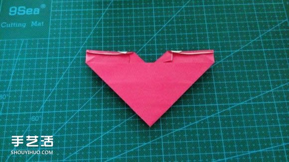 LOVE心形折紙圖解教程 情人節(jié)LOVE愛心折法 -  rpnrmr.com