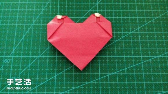 LOVE心形折紙圖解教程 情人節(jié)LOVE愛心折法 -  rpnrmr.com