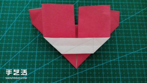 LOVE心形折紙圖解教程 情人節(jié)LOVE愛心折法 -  rpnrmr.com