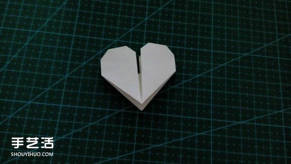 LOVE心形折紙圖解教程 情人節(jié)LOVE愛心折法 -  rpnrmr.com