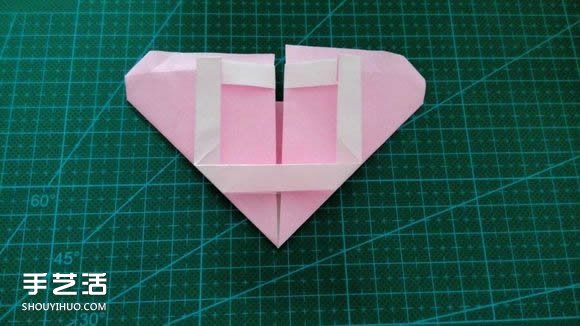 LOVE心形折紙圖解教程 情人節(jié)LOVE愛心折法 -  rpnrmr.com