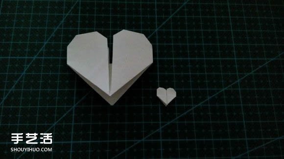 LOVE心形折紙圖解教程 情人節(jié)LOVE愛心折法 -  rpnrmr.com