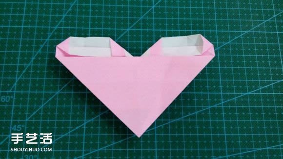 LOVE心形折紙圖解教程 情人節(jié)LOVE愛心折法 -  rpnrmr.com