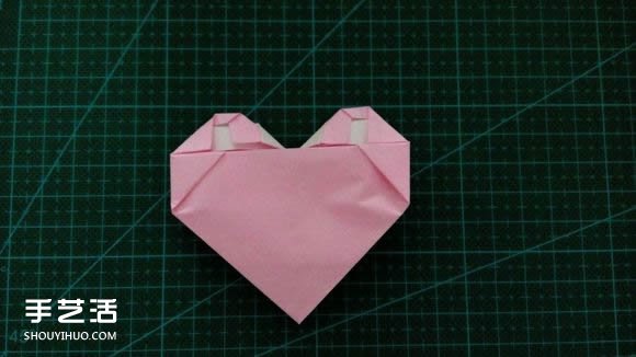 LOVE心形折紙圖解教程 情人節(jié)LOVE愛心折法 -  rpnrmr.com