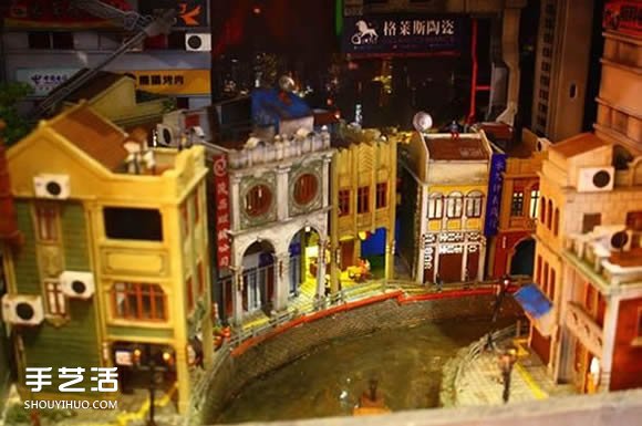 精致的騎樓模型作品 騎樓建筑模型圖片欣賞 -  rpnrmr.com