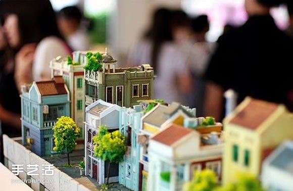 精致的騎樓模型作品 騎樓建筑模型圖片欣賞 -  rpnrmr.com