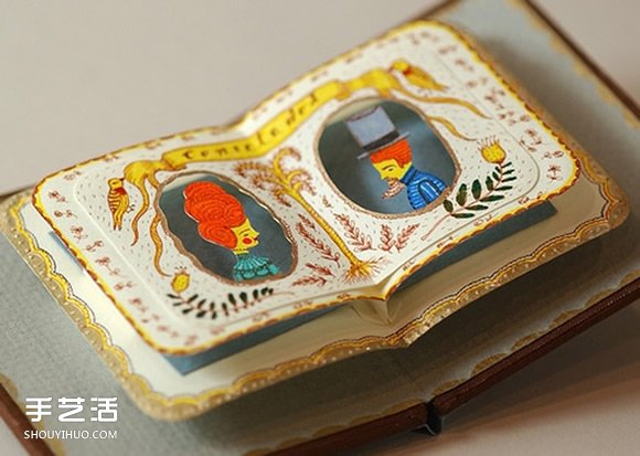 精美手工本子作品 手繪剪紙做成的完美手工藝品 -  rpnrmr.com