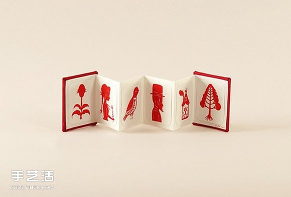 精美手工本子作品 手繪剪紙做成的完美手工藝品 -  rpnrmr.com