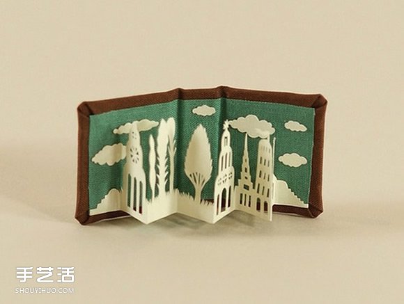 精美手工本子作品 手繪剪紙做成的完美手工藝品 -  rpnrmr.com