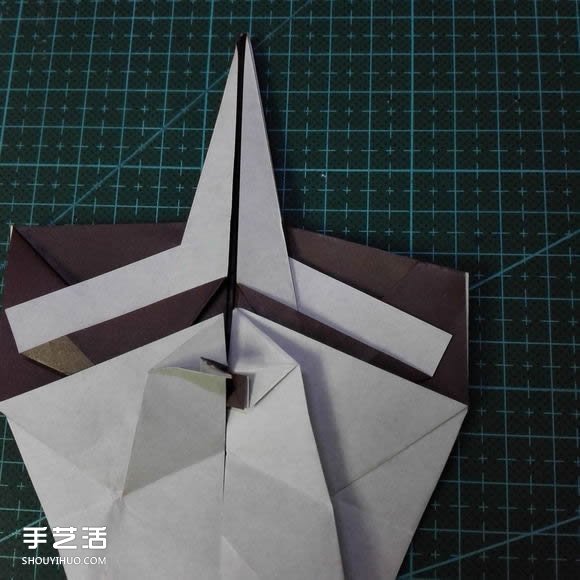 手工折紙馬夫魚圖解 復雜熱帶馬夫魚的折法 -  rpnrmr.com