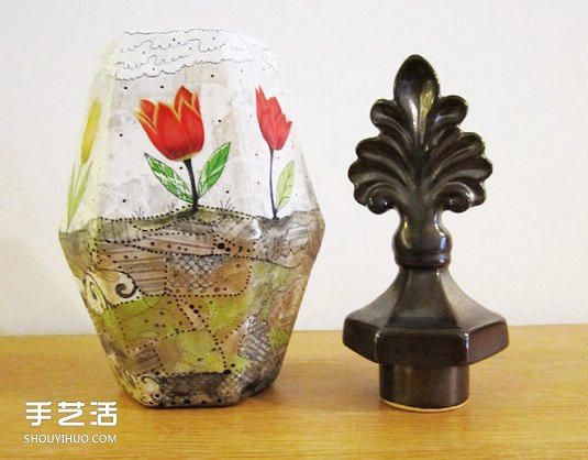 治愈的拼貼畫(huà)作品 還被制作成首飾及裝飾品 -  rpnrmr.com