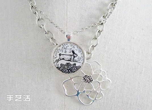 治愈的拼貼畫(huà)作品 還被制作成首飾及裝飾品 -  rpnrmr.com