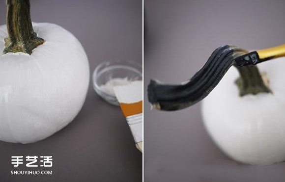 萬圣節(jié)蕾絲南瓜制作 簡單萬圣節(jié)南瓜裝飾品DIY -  rpnrmr.com