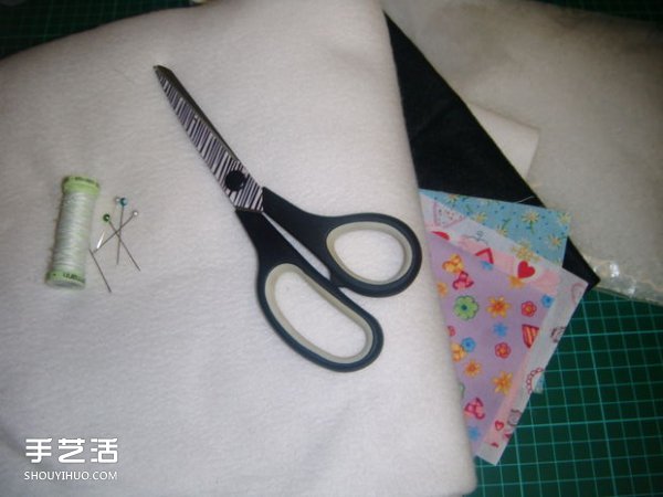 毛氈布兔子手工制作 DIY毛絨兔子布偶圖解 -  rpnrmr.com