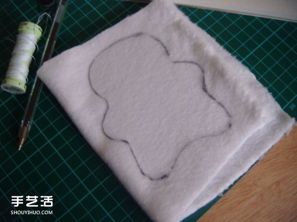 毛氈布兔子手工制作 DIY毛絨兔子布偶圖解 -  rpnrmr.com