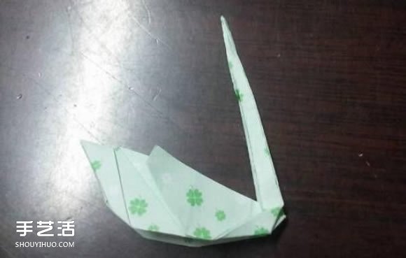 手工折天鵝的方法圖解 簡(jiǎn)單天鵝的折紙步驟圖 -  rpnrmr.com