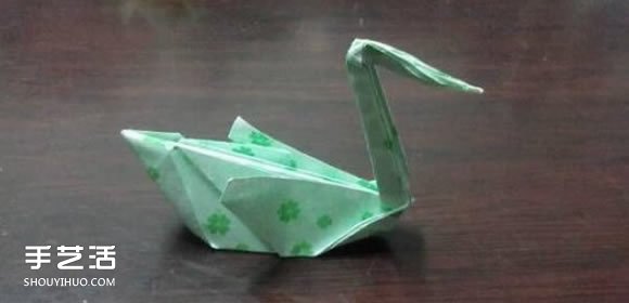 手工折天鵝的方法圖解 簡(jiǎn)單天鵝的折紙步驟圖 -  rpnrmr.com