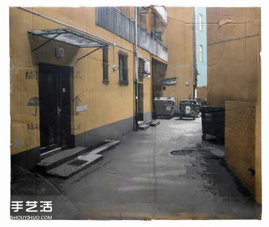 瓦楞紙做房子的創(chuàng)意DIY 硬紙板房子手繪圖片 -  rpnrmr.com